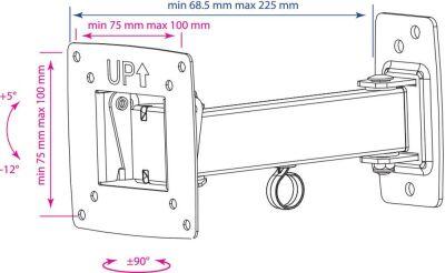 ��������� ��� ���������� Kromax OPTIMA-103 ������ 10"-28" ����.25�� ��������� ���������-��������� � ���������
