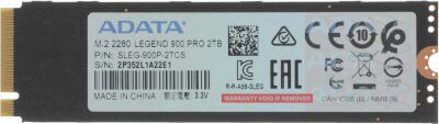 ���������� SSD A-Data PCIe 4.0 x4 2TB SLEG-900P-2TCS Legend 900 Pro M.2 2280