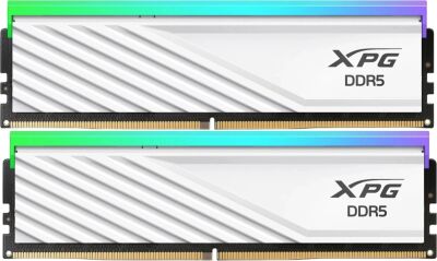 ������ DDR5 2x16GB 6000MHz A-Data AX5U6000C3616G-DTLABRWH XPG Lancer Blade RGB RTL Gaming PC5-48000 CL36 DIMM ECC 288-pin 1.35� kit single rank � ���������� Ret