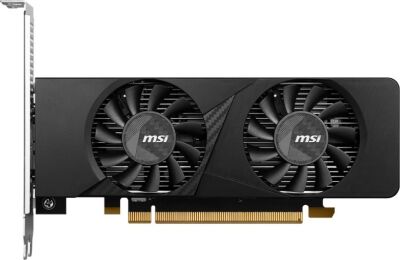 ���������� MSI PCI-E 4.0 RTX 3050 LP E 6G OC NVIDIA GeForce RTX 3050 6Gb 96bit GDDR6 1492/14000 HDMIx2 DPx1 HDCP Ret low profile