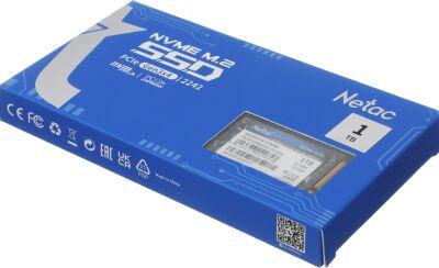 ���������� SSD Netac PCIe 3.0 x4 1TB NT01NV30ES-1T0-E4X NV30ES M.2 2242