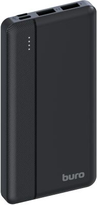 ��������� ����������� Buro BP10A 10000mAh 10W 2A 2xUSB-A/USB-C ������ (BP10A10PBK)