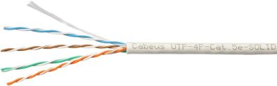 ������ �������������� Cabeus UTP-4P-CAT.5E-SOLID-LSLTX-GY ���.5E U/UTP 4 ���� PVC ���������� 305� �����