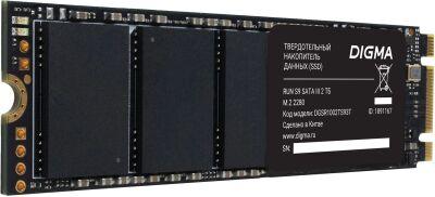 ���������� SSD Digma SATA-III 2TB DGSR1002TS93T Run S9 M.2 2280