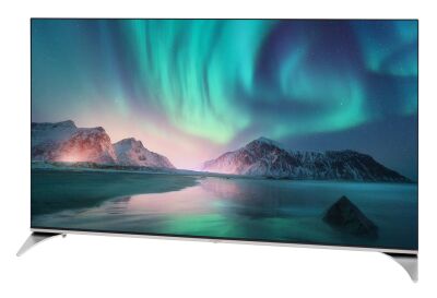 ��������� QLED Hyundai 50" H-LED50QBU7500 Android TV Frameless ������ 4K Ultra HD 60Hz DVB-T DVB-T2 DVB-C DVB-S DVB-S2 USB WiFi Smart TV