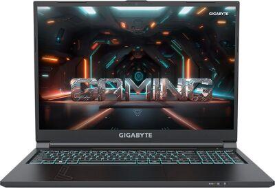������� Gigabyte G6 Core i7 13620H 32Gb SSD512Gb NVIDIA GeForce RTX4060 8Gb 16" IPS FHD+ (1920x1200) FreeDOS black WiFi BT Cam (KF-H3KZ853KD/32)