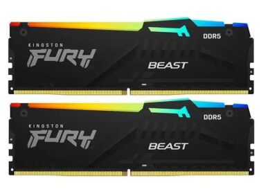   DIMM DDR5-5600 64GB (32GBx2) KF556C40BBAK2-64 KINGSTON