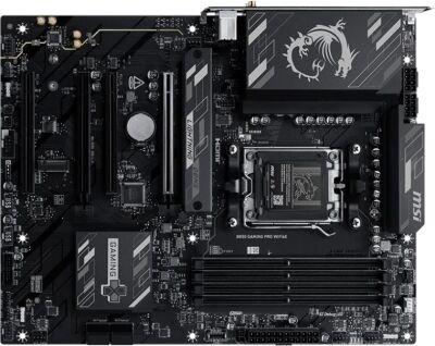 ����������� ����� MSI B850 GAMING PRO WIFI6E Socket AM5 AMD B850 4xDDR5 ATX AC`97 8ch(7.1) 2.5Gg RAID+HDMI+DP