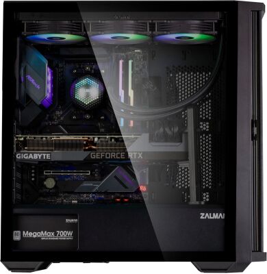 ������ Zalman Z10 ������ ��� �� ATX 10x120mm 2x140mm 2xUSB3.0 audio bott PSU