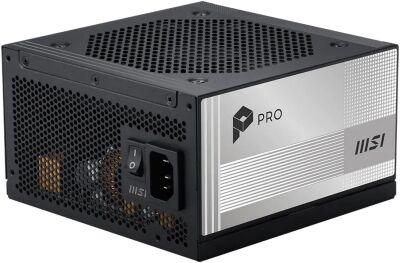 ���� ������� MSI ATX 1000W Pro A1000PL 80+ platinum (20+4pin) APFC 120mm fan 6xSATA Cab Manag RTL