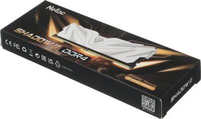 ������ DDR4 16GB 3200MHz Netac NTSWD4P32SP-16W Shadow II RTL Gaming PC4-25600 CL16 DIMM 288-pin 1.35� Intel � ���������� Ret
