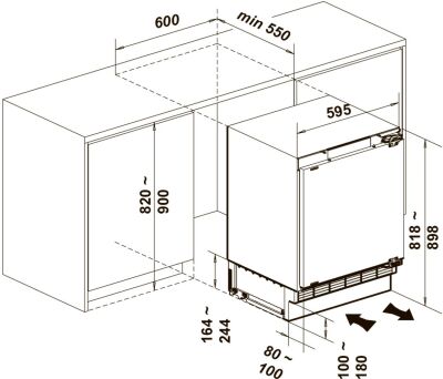 Freezer Lex FBI 101 DF