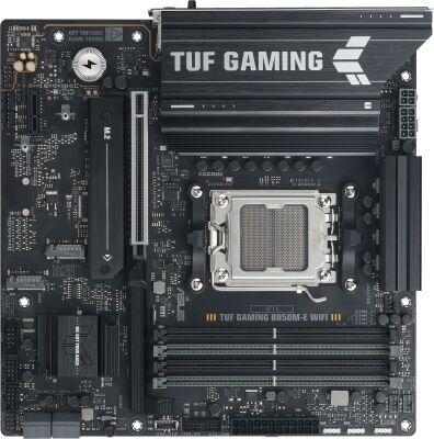 ����������� ����� Asus TUF GAMING B850M-E WIFI Socket AM5 AMD B850 4xDDR5 mATX AC`97 8ch(7.1) 2.5Gg RAID+HDMI+DP