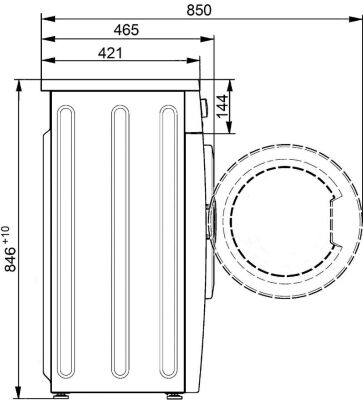 Стиральная машина CMA 50У87 (000, 010) ATLANT