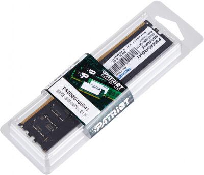 ������ DDR5 8GB 4800MHz Patriot PSD58G480041 Signature RTL PC5-38400 CL40 DIMM 288-pin 1.1� single rank Ret