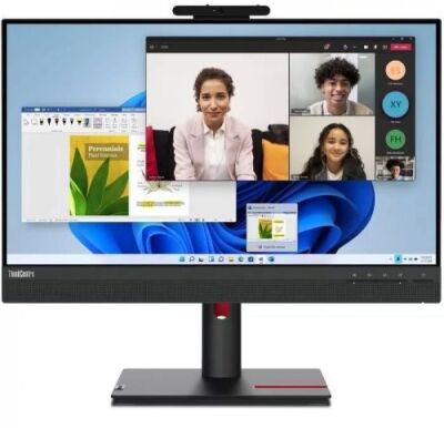 ������� Lenovo 23.8" ThinkCentre TIO24 G5 ������ IPS 4ms 16:9 M/M Cam ������� HAS Piv 1000:1 250cd 178��/178�� 1920x1080 60Hz DP FHD USB 6.66��