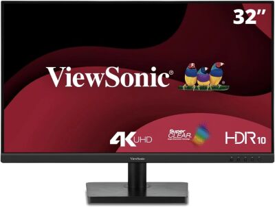 ������� ViewSonic 31.5" VA3208-4K-HD ������ VA LED 16:9 HDMI ������� 300cd 178��/178�� 3840x2160 60Hz DP 4K 6.6��