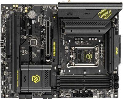 ����������� ����� MSI MAG B860 TOMAHAWK WIFI Soc-1851 Intel B860 4xDDR5 ATX AC`97 8ch(7.1) 5Gigabit RAID+HDMI+DP