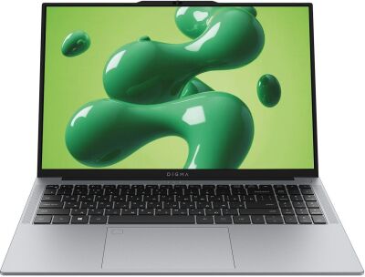 ������� Digma Chronos Core 5 210H 16Gb SSD512Gb Intel Graphics 16" IPS WUXGA (1920x1200) Windows 11 Pro silver WiFi BT Cam 6500mAh (DN16P5-ADXW02)