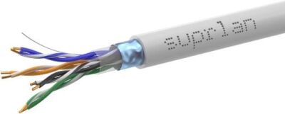 ������ ������� �������������� Suprlan Median 01-1033-1 ���.5E FTP 4 ���� 24AWG PVC ���������� 305� �����