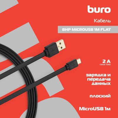 ������ Buro BHP MICROUSB 1M FLAT USB (m)-micro USB (m) 1� ������ �������