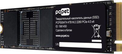 ���������� SSD PC Pet PCIe 4.0 x4 4TB PCPS004T4 M.2 2280 OEM
