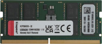 ������ DDR5 32GB 5600MHz Kingston KCP556SD8-32 RTL PC5-44800 CL46 SO-DIMM 262-pin 1.1� dual rank Ret
