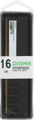 ������ DDR5 16GB 5600MHz Digma DGMAD55600016S RTL PC5-44800 CL46 DIMM 288-pin 1.1� single rank Ret