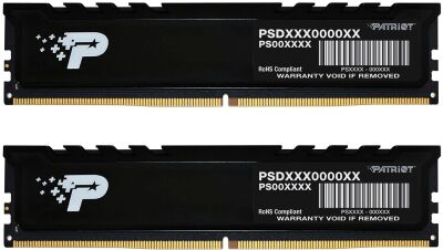 ������ DDR5 2x8GB 4800MHz Patriot PSP516G4800KH1 Signature Premium RTL PC5-38400 CL40 DIMM 288-pin 1.1� kit single rank � ���������� Ret
