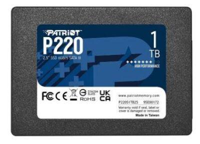 ���������� SSD SATA 2.5" 1TB P220 P220S1TB25 PATRIOT