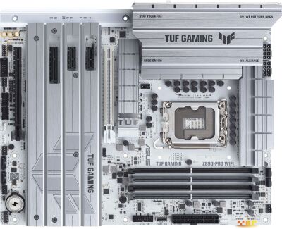 ����������� ����� Asus TUF GAMING Z890-PRO WIFI Soc-1851 Intel Z890 4xDDR5 ATX AC`97 8ch(7.1) 2.5Gg RAID+HDMI+DP
