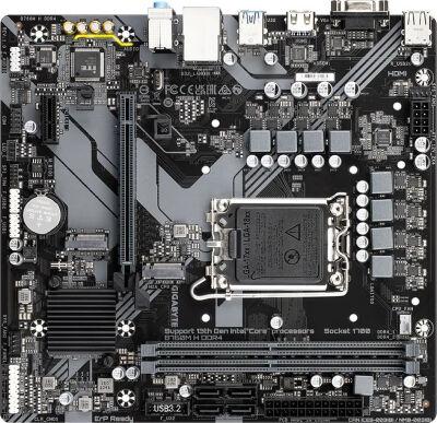 ����������� ����� Gigabyte B760M H DDR4 Soc-1700 Intel B760 2xDDR4 mATX AC`97 8ch(7.1) GbLAN RAID+VGA+HDMI