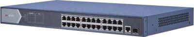 ���������� Hikvision DS-3E0526P-E 25x1����/� 1SFP 24PoE+ 270W �������������