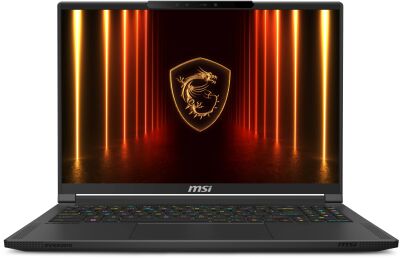 ������� MSI Stealth A16 AI+ A3HWHG-239XRU Ryzen AI 9 365 32Gb SSD1Tb NVIDIA GeForce RTX5070Ti 12Gb 16" OLED QHD+ (2560x1600) ��� �� black WiFi BT Cam (9S7-15FL35-239)