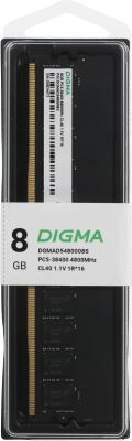 ������ DDR5 8GB 4800MHz Digma DGMAD5480008S RTL PC5-38400 CL40 DIMM UDIMM 288-pin 1.1� single rank Ret