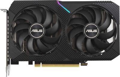 ���������� Asus PCI-E 4.0 DUAL-RTX3060-O12G-V2 LHR NVIDIA GeForce RTX 3060 12Gb 192bit GDDR6 1837/15000 HDMIx1 DPx3 HDCP Ret