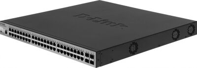 ���������� D-Link DGS-1210-52MPP/ME/B3A (L2) 48x1����/� 4SFP 48PoE 740W �����������