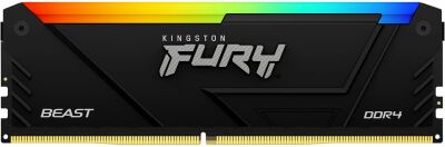������ DDR4 16GB 3600MHz Kingston KF436C18BB2A/16 Fury Beast RGB RTL Gaming PC4-28800 CL18 DIMM 288-pin 1.35� single rank � ���������� Ret