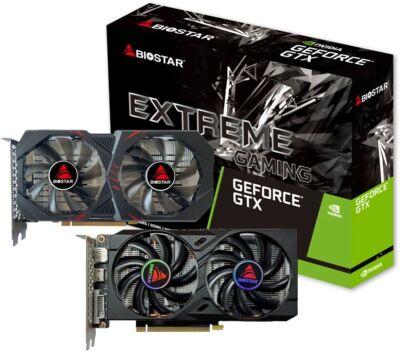���������� Biostar PCI-E 3.0 VN1666TF69 NVIDIA GeForce GTX 1660TI 6Gb 192bit GDDR6 1500/12000 DVIx1 HDMIx1 DPx1 HDCP Ret