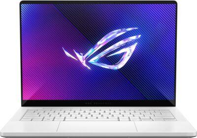������� Asus ROG Zephyrus G14 GA403GM-SY020 Ryzen AI 9 465 32Gb SSD1Tb NVIDIA GeForce RTX 5060 8Gb 14" OLED 3K (2880x1800) ��� �� white WiFi BT Cam Bag (90NR0QL2-M000V0)