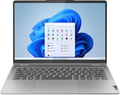 ������� Lenovo IdeaPad Flex 5 14IRU8 Core i7 1355U 16Gb SSD512Gb Intel Iris Xe graphics 14" IPS Touch WUXGA (1920x1200) Windows 11 Home grey WiFi BT Cam (82Y00005RK)