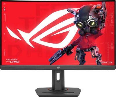 ������� Asus 27" ROG Strix XG27WCMS ������ VA LED 16:9 HDMI ������� HAS Piv 400cd 178��/178�� 2560x1440 280Hz FreeSync Premium DP 2K USB 7.2��