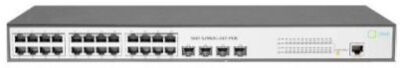 ���������� SNR SNR-S2982G-24T-POE (L2) 24x1����/� 4SFP 24PoE 185W �����������