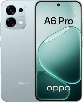 �������� Oppo A6 Pro 256Gb 8Gb ������� �������� 3G 4G 2Sim 6.57" 1080x2372 Android 15 50Mpix 802.11 a/b/g/n/ac NFC GPS GSM900/1800 GSM1900 Protect A-GPS microSDXC max2048Gb