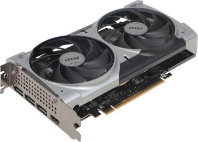 ���������� MSI PCI-E 5.0 RTX 5060 8G VENTUS 2X NVIDIA GeForce RTX 5060 8Gb 128bit GDDR7 2497/28000 HDMIx1 DPx3 HDCP Ret