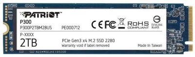 ���������� SSD Patriot PCIe 3.0 x4 2TB P300P2TBM28 P300 M.2 2280