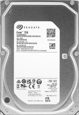 ������� ���� Seagate SATA-III 4TB ST4000NM000A Server Exos 7E8 512N (7200rpm) 256Mb 3.5"