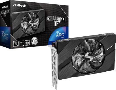 ���������� Asrock PCI-E 4.0 A380 CLI 6GO INTEL ARC A380 6Gb 96bit GDDR6 2250/15500 HDMIx1 DPx3 HDCP Ret