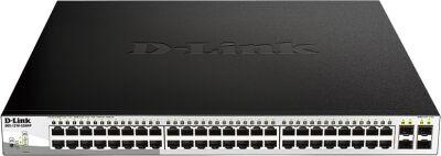 ���������� D-Link DGS-1210-52MPP/E2A (L2) 48x1����/� 4SFP 48PoE 740W �����������