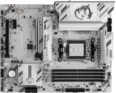 ����������� ����� MSI B850 GAMING PLUS WIFI6E Socket AM5 AMD B850 4xDDR5 ATX AC`97 8ch(7.1) 2.5Gg RAID+HDMI+DP